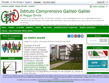 Tablet Screenshot of icgalilei-re.gov.it